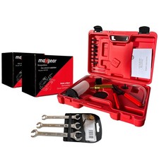 2x MAXGEAR Bremssattel Vorne + Bremsenentlüftungs Satz für AUDI A6 C5 4B2 4B5