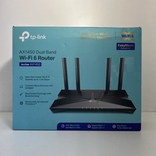 TP-Link Archer AX1450 WiFi 6 Dual-Band Wireless Router Up to 1.45 Gbps Speeds