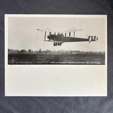Vintage Handley Page Type O/400 Biplane Photo Aviation Airplane RAF WWI