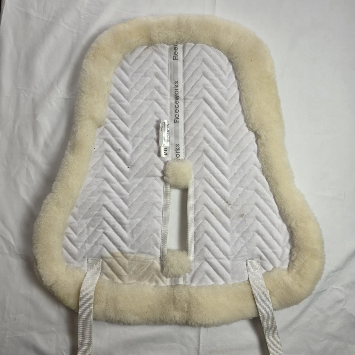 Demi-tampon Fleeceworks Classic Blanc Taille Medium - Occasion Peau Mouton