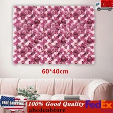 Elegant Artificial Fake Rose Silk 6Pcs Pink Mauve Flower Indoor Warm Decor Gift