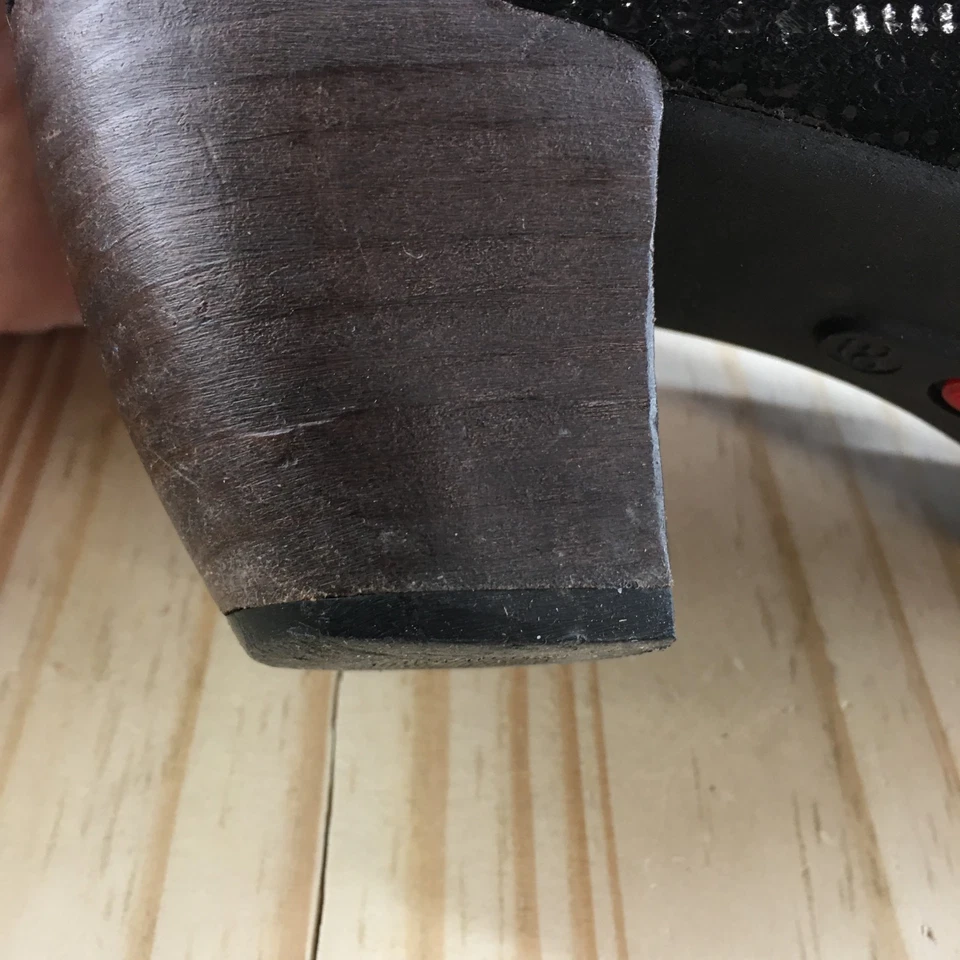 Wolky Boots Mujer 39 Jacquerie Botín Negro Con Cordones Cómodo Tacones Cubanos Foto 4 de 4