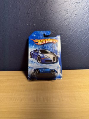 Hot Wheels Bugatti Veyron Rare Wheel Error Snow Flake Card