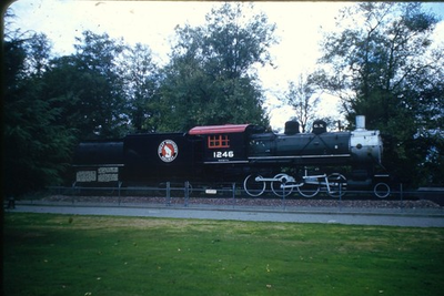 #ad #ad c1960#x27;s Kodachrome 35mm Slide Great Northern Railway Steam Locomotive Seattle $29.99