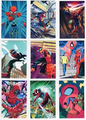 MARVEL SPIDER-MAN * COLLECTOONS - VOL. 1  * 9 CARD LOT *