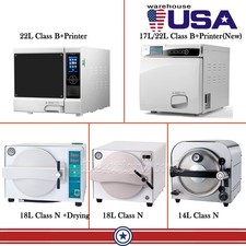 18/22L Automatic Dental Medical Autoclave Sterilizer Vacuum Steam Sterilization