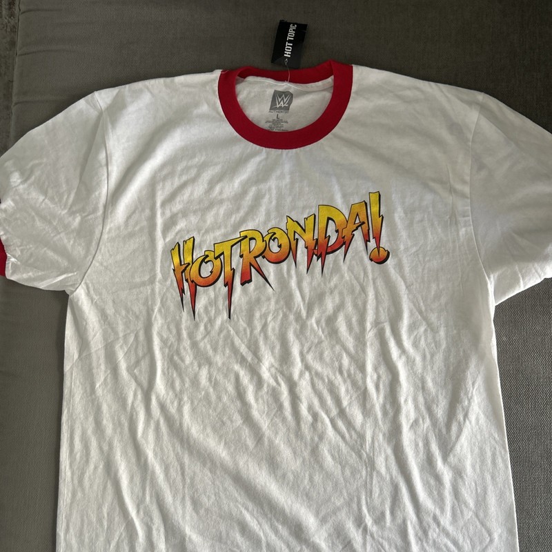 Ronda Rousey Hot Ronda “Rowdy” WWE UFC AEW The Baddest Woman on the Planet L NWT