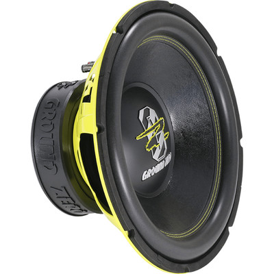 Ground Zero GZRW 15XSPL 38cm High-Quality Subwoofer 2x 2 Ohm 1200 Watt RMS