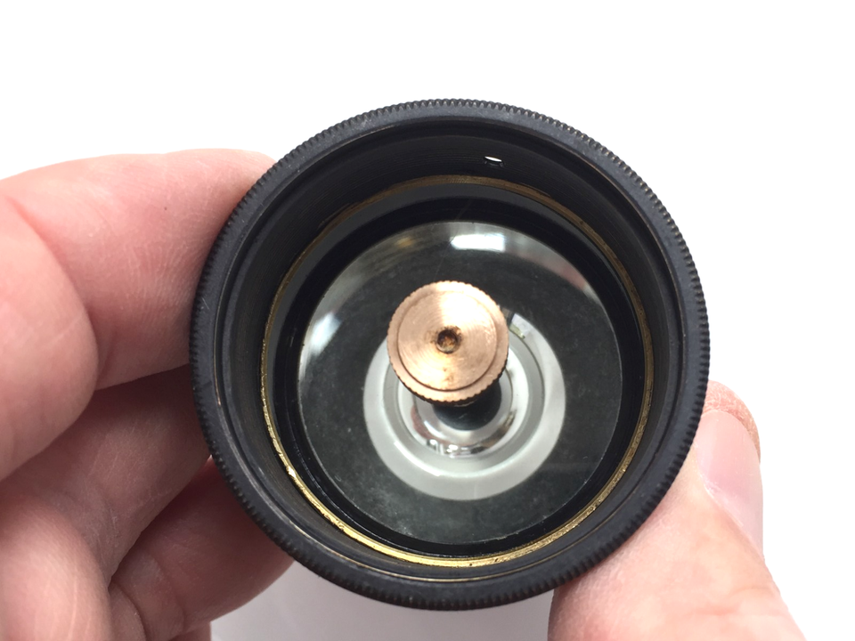 Antique Microscope Wenham-Shadbolt Parabolic Dark field Condenser slide ...