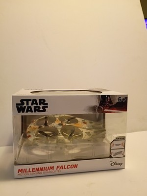 Disney -World Tech Toys Star Wars Millennium Falcon Motion Sensing Quadcopter