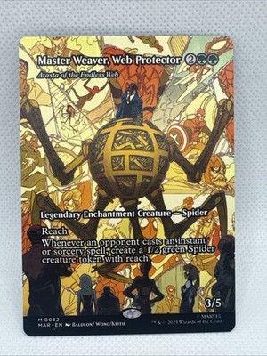 Master Weaver, Web Protector - Arasta of the Endless Web (Borderless) Marvel...