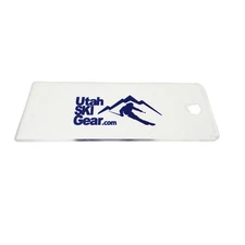 Utah Ski Gear Wax Scraper – 5mm Plastic & Snowboard One Size, Clear 