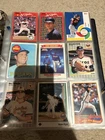 lot of 9 various vintage mlb trading cards nolan ryan cal ripken