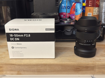 *Exc+* Sigma 18-50mm F2.8 DC DN Canon RF Mount Lens