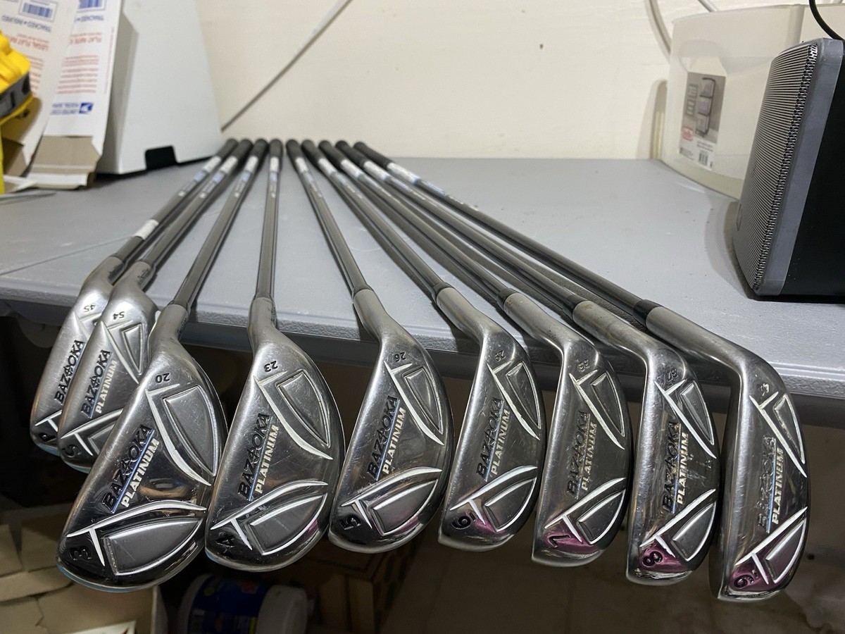 Hybrid Lady Tour Edge Bazooka Platinum – Shaft Graphite, Flex Lady, Droitier, Neuf Sous Emballage