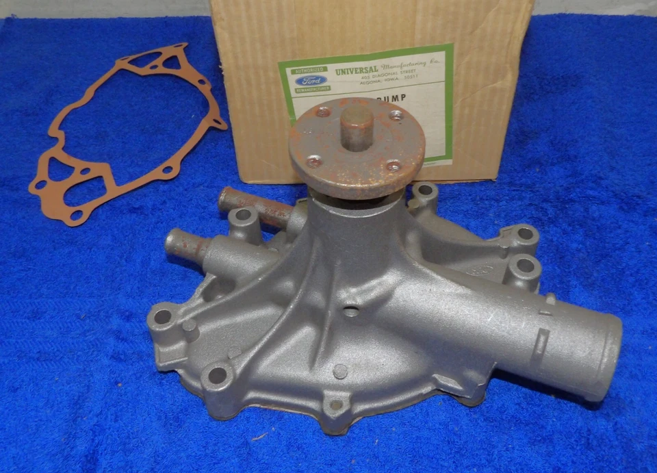 Ford Mustang Cobra LX GT GT350 1984 1985 Capri Nuevo de Lote Antiguo 5,0 L 302 CFI Bomba de agua Foto 2 de 4