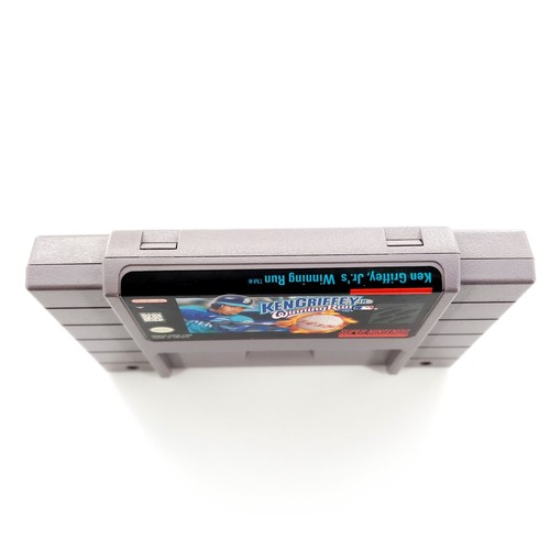 Ken Griffey Jr.'s Winning Run (Super Nintendo SNES) In Box No Manual Tested - Picture 4 of 15