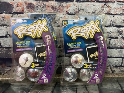 Roxx Reflectorzz RX Imperial Toys Trizz Cards & Checklist Lot of 2