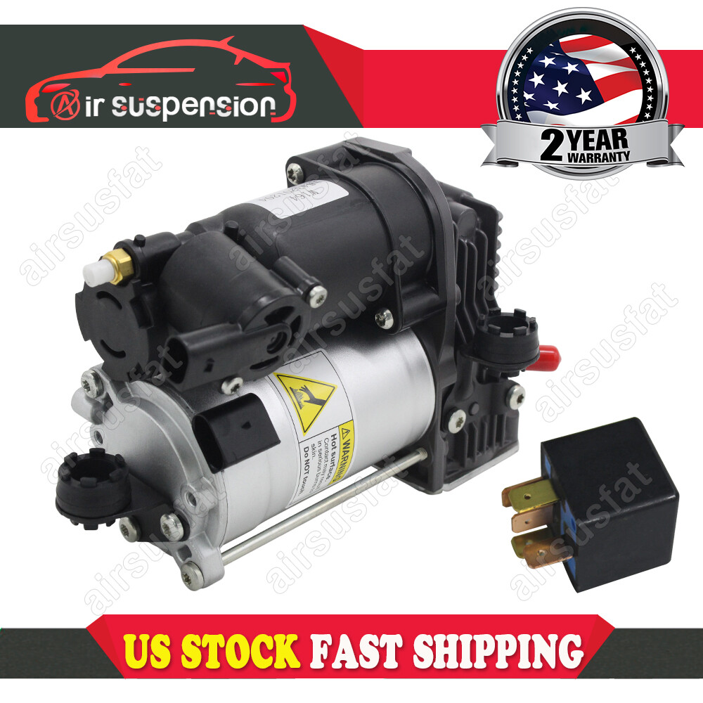 AIR SUSPENSION COMPRESSOR+RELAY FOR MERCEDES ML W164 X164 GL450 PUMP W/AIRMATIC-image