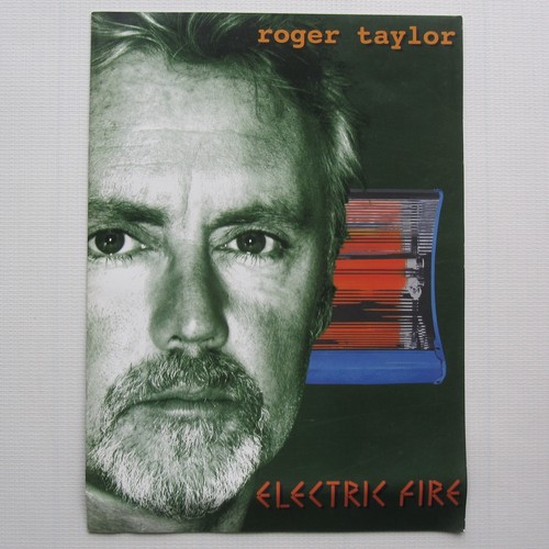 Roger Taylor (Queen) 'Electric Fire' 1999 UK Tour Concert Programme Book