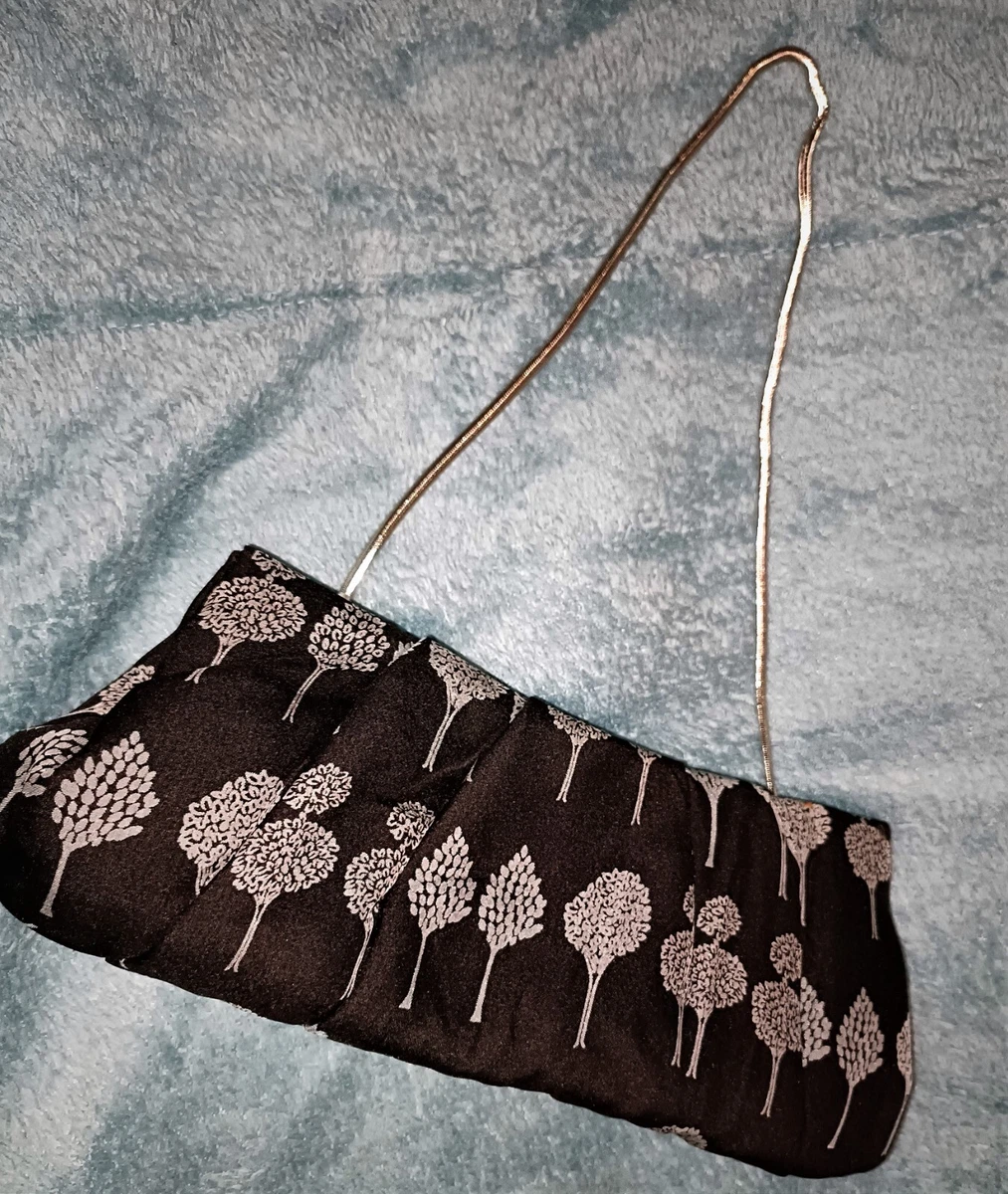 Grey top evening clutch