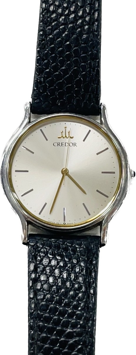 Discount Seiko Credor 9571-6000 Quartz Gold Dial Mens Watch Discount Seiko Credor 9571-6000 Quartz Gold Dial Mens Watch