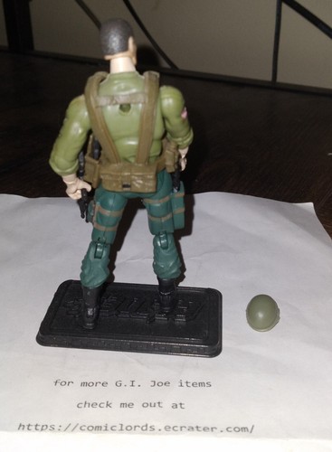 G.I. Joe Trooper V1D 100% Complete Greenshirt 25th Anniversary GIJOE GI JOE - Picture 3 of 4