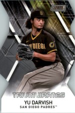 2021 STADIUM CLUB YU DARVISH TRIUMVIRATES #T-3 - SAN DIEGO PADRES