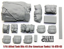 1/16 Allied Tank Bits #3 - 16-ATB-03 - For Shermans  ValueGear Stowage