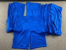 Blank Dodger Sportswear Shorts Lot Blue Gym Shorts Cotton Blend Athletic VTG