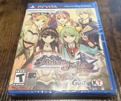Sony Playstation PS Vita Atelier Shallie Plus Alchemists of the Dusk Sea Sealed