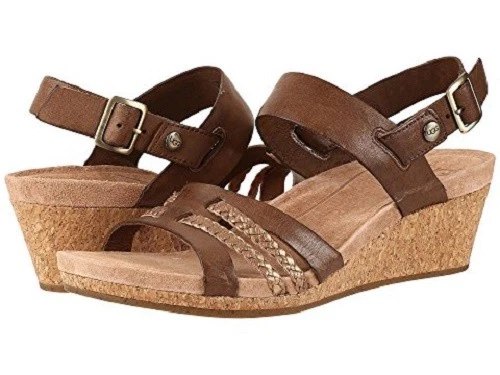 Sandali donna UGG Serinda marroni nuovi taglia 10