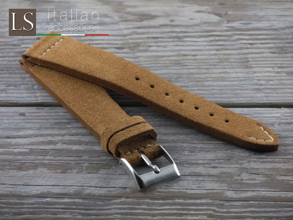 Cinturino in Pelle Scamosciata LS VINTAGE COUNTRY 18 20 22 Watch