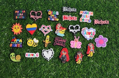 New Mañana sera Bonito Karol Flower Butterfly Charms for Crocs ($2 ea)