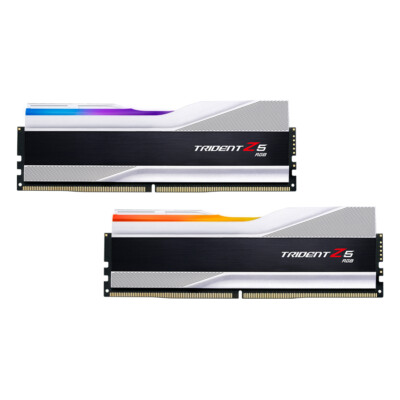 G.SKILL Trident Z5 RGB Silber 32GB Kit (2x16GB) DDR5-6000 CL36 DIMM Arbeitsspeic
