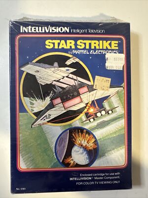 NEW IN BOX SEALED NIB NOS Intellivision STAR STRIKE Mattel Electronics 5161 1981