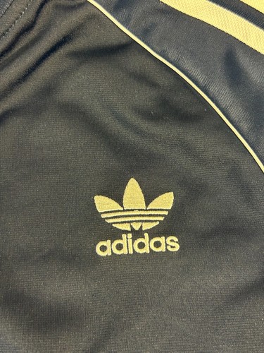 Adidas Youth Boys Size 15-16Y XL Track Jacket Full Zip Blue with White Stripes - Picture 3 of 9