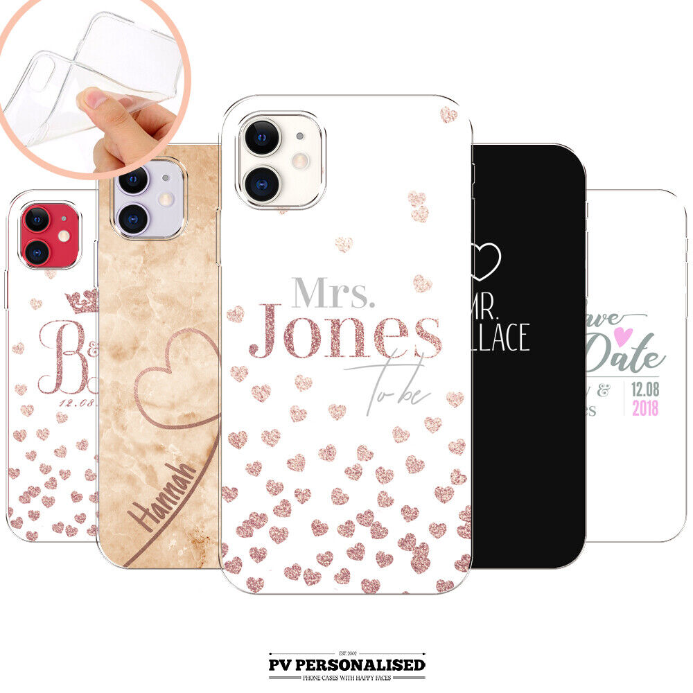 Personalised Phone Case Bride Wedding Cover For Apple iPhone Xr 12 15 13 Pro | eBay