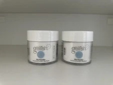 2 Gelish - Acrylic Dip Powder - Clear As Day - 105g / 3.7oz (each)