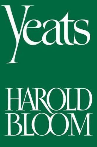 Harold Bloom on Yeats Galaxy Book 378 Critical Analysis