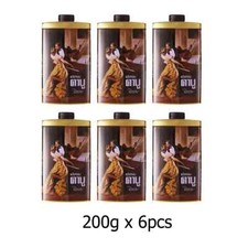 6pcs x 200g Powder mixed with high quality perfume essence use on the body Tabu