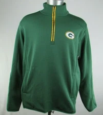 Green Bay Packers NFL G-III Men's Quarter-Zip Pullover 