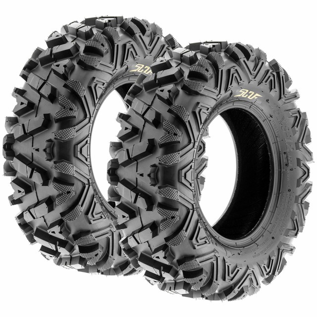 Set of 2 SunF ATV UTV QUAD SXS Tires (Pair) 26X812 26X8X12 6PR /033