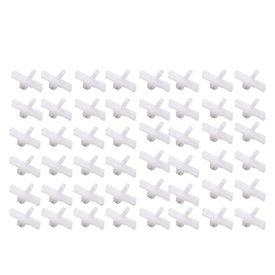 Juego de 48 clips de moldura para Volkswagen Cabriolet 1990-1993 1,8 L 1781CC 155853585 Foto 2 de 4