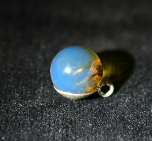 Necklace-Dominican-Amber-Bead-Silver-925-Stone-Gem-Pendant-11-90-mm-1-4-G-A960