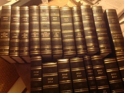 Collection complète intégrale LES ROUGON-MACQUART d'Emile Zola - 20 livres - Photo 1/4