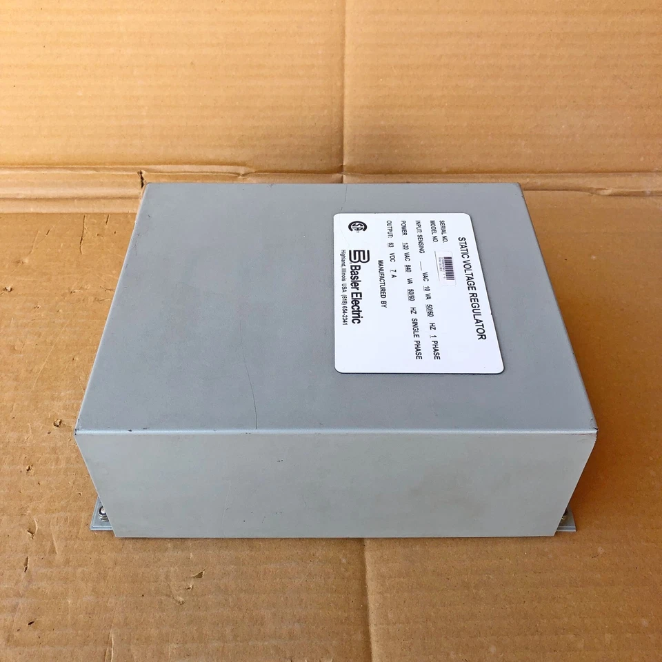 BASLER ELECTRIC SR4A-2B15B3E STATIC VOLTAGE REGULATOR - Image 4 of 4