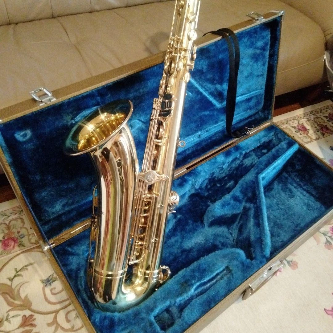 YAMAHA YTS-31 Tenor Saxophone with Hard Case Vintage Operation 
