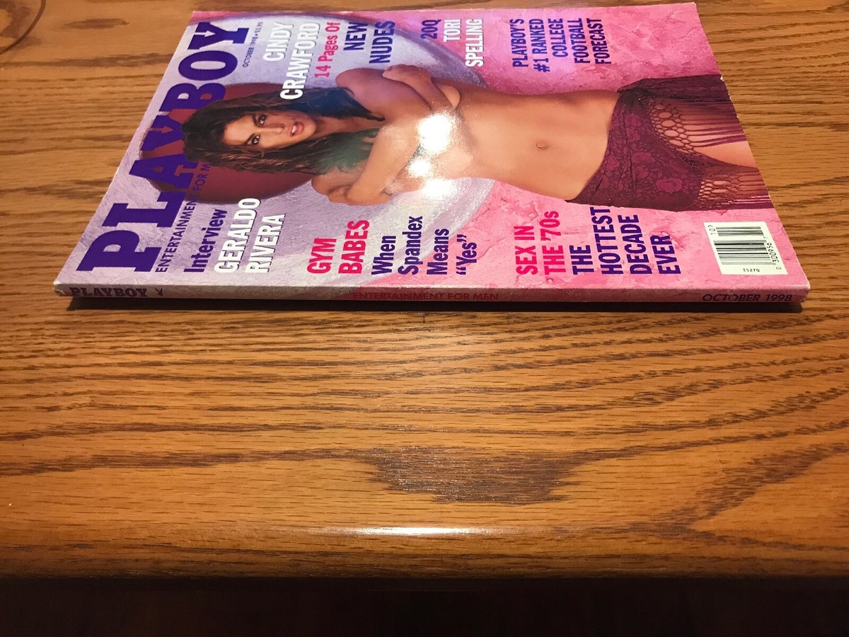 Playboy Magazine October 1998. Cindy Crawford. | eBay