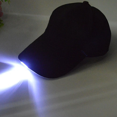 Baseball Cap with LED Lights Adjustable Strap Hats Fishing Camping Hiking Adults - Bild 11 von 16